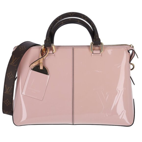 Louis Vuitton Vernis Mirror Tote Pink Rose Ballerine Patent Leather M54639 - Picture 1 of 12